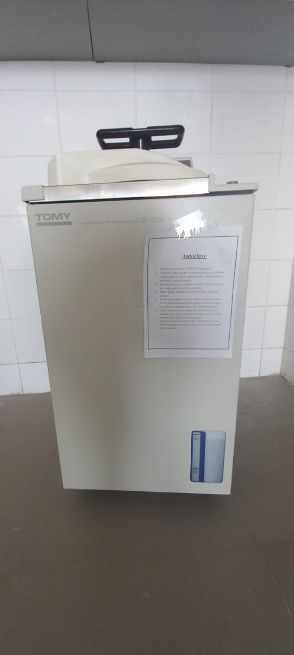 Autoclave Tomy KOGYO, TOMY SEIKO co,LTD